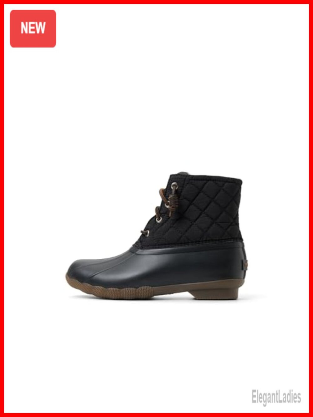 Sperry Saltwater Waterproof Duck Boots Thermal Lined Rain Snow Boots